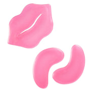 Masca 2 in 1 pentru ochi si buze cu acid hyaluronic, 90382, IDC Institute,