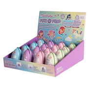 Set bombe de baie efervescente în formă de ou, cu figurină surpriză în interior.150g, 98212K, Martinelia