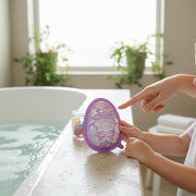 Bombă de baie efervescentă cu surpriză în interior, mov, 98212K , Martinelia, 150g