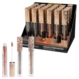 Set 24 bucati Fard de pleoape Lichid Glitter, Magic Studio MS60724