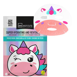 Masca faciala Cute Animal - Unicorn, hidratare si revitalizare IDC Institute 77011, 25 g