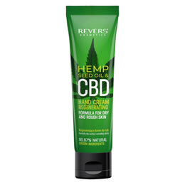 Crema regeneranta pentru maini, cu ulei de canepa CBD, Revers, 100ml