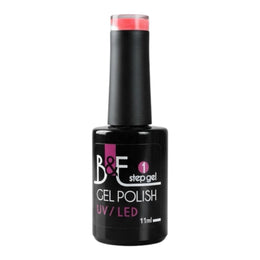 Lac de unghii 1 Step gel nr 20 roz neon mat, Umbrella, 11 ml