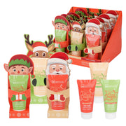 Set 12 buc creme de maini hidratante diverse sortimente cu motive de Craciun, IDC Institute, 42373