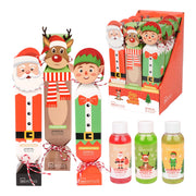 Set 12 gel de dus Christmas Jolly diverse sortimente, IDC Institute, 42375