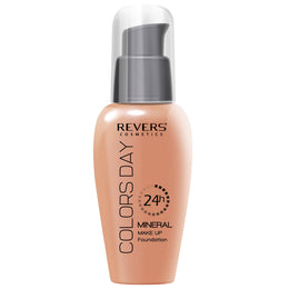 Fond de ten hidratant, acoperire medie, Colors Day, Revers, 50ml, nr 33, piersica