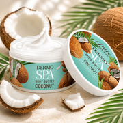 Unt de corp, Dermo Spa, Pure Essence, cu extract de Cocos, 200ml