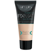 Fond de ten + baza de machiaj, Fix Matt All In One, nr 33 Classic Tan, 30 ml, Revers
