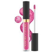 Ruj lichid Show Glow Metallic Nr. 20, Sweet Passion, Revers