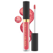 Ruj lichid Show Glow Metallic Nr. 21 Rich Coral, Revers