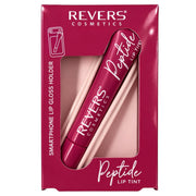 Ulei de buze nuantator cu peptide+ suport telefon, 01 Cherry Glaze, Revers, 10ml