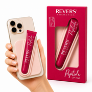 Ulei de buze nuantator cu peptide+ suport telefon, 01 Cherry Glaze, Revers, 10ml