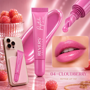 Ulei de buze nuantator cu peptide+ suport telefon, 04 Cloudberry, Revers, 10ml