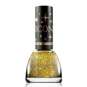 Set 24 bucati lac de unghii Icon Glitter, Revers