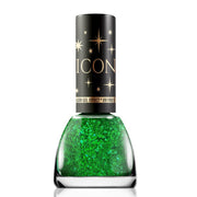 Set 24 bucati lac de unghii Icon Glitter, Revers