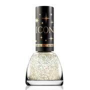 Set 24 bucati lac de unghii Icon Glitter, Revers