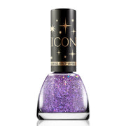 Set 24 bucati lac de unghii Icon Glitter, Revers