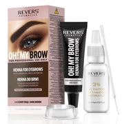 Vopsea de sprancene Henna Oh! My Brows, Revers, Maro Inchis, 3.0, 30ml