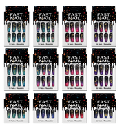 Set mixt unghii false autoadezive press-on Set B  (12cutii)