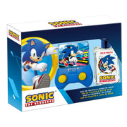 Set cosmetic pentru baieti, Sonic the Hedgehog cu apa de toaleta 50 ml si joc cu inele, Sega, 1905