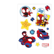 Set de baie pentru baieti, Spidey and His Amazing Friends, cu gel de dus 3 in 1, 300 ml, bomba de baie 100 g si tatuaje, Marvel, 2571