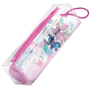 Set ingrijire dentara pentru copii, pahar, pasta de dinti, periuta si etui, Stitch, 1278