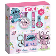 Set cosmetic pentru fetite, Stitch cu apa de toaleta 25 ml si accesorii pentru unghii si buze 8 g, Disney, 1289