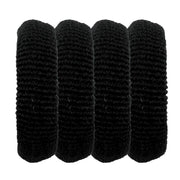 Set 4 elastice de par negre, Top Choice 22531