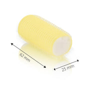 Bigudiuri Velcro Soft,  Ø 25mm, 8 buc/set, Top Choice 3387