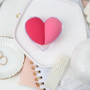 Set 2 bureti machiaj inima cu suport cadou Top Choice 38310