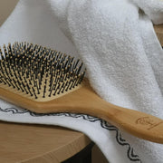 Perie pentru par, din bambus, Top Choice, 62230