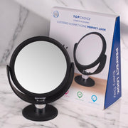 Oglinda de machiaj rotunda, Top Choice 85116 (marire x2)