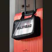 Gentuta cosmetica impermeabila, unisex, WashBag Top Choice 99328, negru