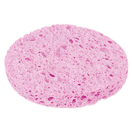 Burete Demachiant si Exfoliant Delicat Top Choice 6470, Celuloza, roz