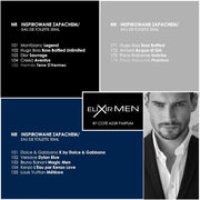 Set 7 Apa de toaleta Cote d'Azur, Elixir, Blue, Barbati, 30ml + 1 Tester GRATUIT