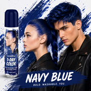 Spray colorant pentru par, fixativ, Venita, 1-Day Color, nr 05, Albastru marin