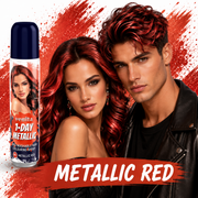 Spray colorant pentru par, fixativ, Venita, 1-Day Metallic Color, nr M2, Rosu