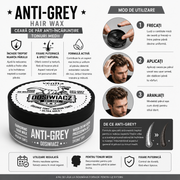 Ceara pentru stilizarea parului Venita Men AntiGrey, tonuri medii 75g