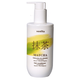 Balsam fortifiant pentru par cu Matcha si Grapefruit Roz, Matcha, Venita, 300ml