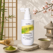 Lotiune fortifianta pentru par si scalp cu Matcha si Grapefruit Roz, Matcha, Venita, 150 ml