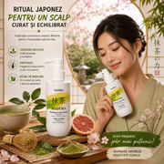 Exfoliant fortifiant pentru scalp cu Matcha si Grapefruit Roz, Matcha, Venita, 150 ml
