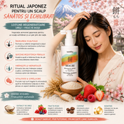Lotiune regeneratoare pentru scalp si par cu Orez si Fructe Rosii, Mochi, 150 ml