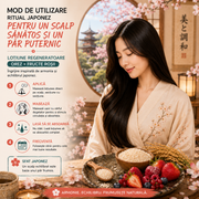 Lotiune regeneratoare pentru scalp si par cu Orez si Fructe Rosii, Mochi, 150 ml