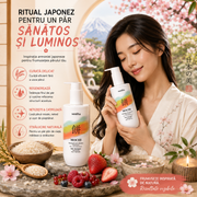 Sampon regenerator pentru par cu Orez si Fructe Rosii Mochi, Venita, 300ml