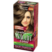 Display din carton cu 30 bucati Vopsea de par Venita Multicolor si paletar