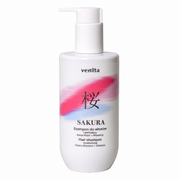 Sampon hidratant pentru par cu Floare de Cires Japonez si Vitamine, Sakura, Venita, 300 ml