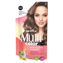 Sampon Colorant si Nuantator, Multicolor, Venita, 4.4 Chestnut, 40g