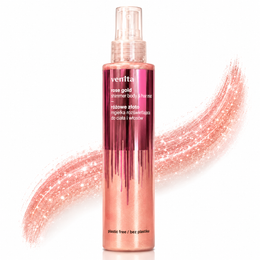 Spray corp cu sclipici Shimmer Body Mist Venita, Rose Gold, 150ml