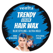 Ceara coloranta pentru par, Trendy Color, albastru 75g