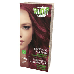 Vopsea de par fara amoniac, Multicolor, Venita, 50 ml, Nr. 5.65, Burgundy